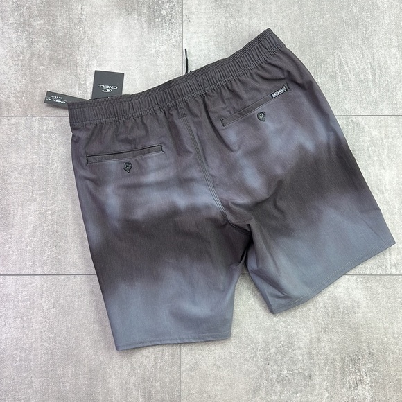 🔹O’NEILL🔹STOCKTON PRINTE- WAIST hybrid elastic waist every day shorts swim dry - Picture 9 of 10